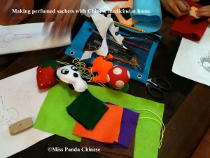 Chinese Dragon Boat Fesival-Making sachets with Chinese medicine at home | Miss Panda Chinese