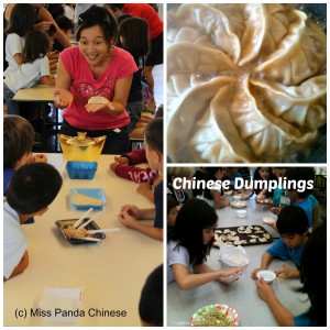 Miss Panda Chinese Making Dumpolings
