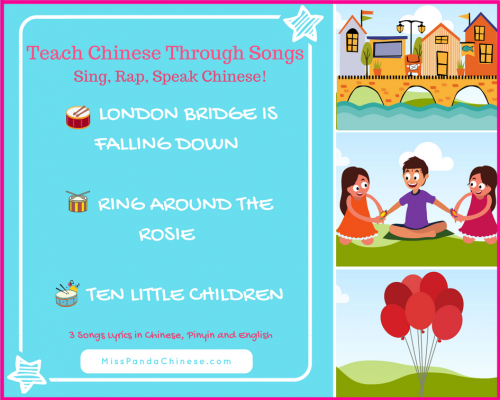 teach Chinese through songs sing rap speak Chinese | Miss Panda Chinese