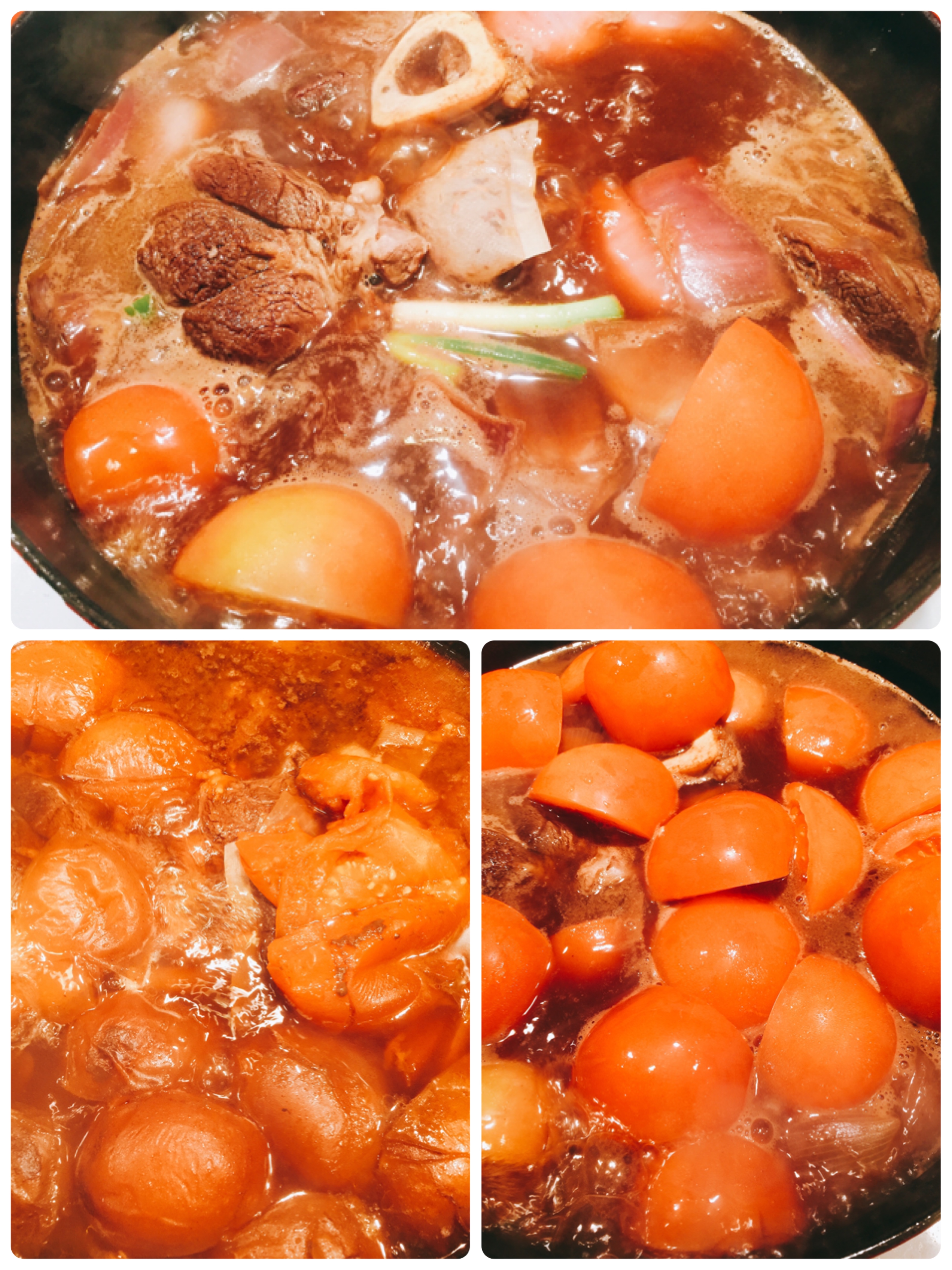 Tomato Beef Noodle Soup