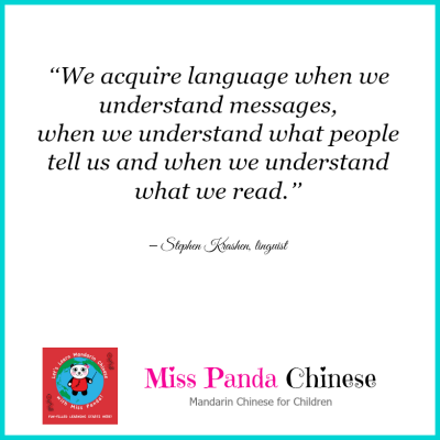 bilingual parenting bilingual quote | Miss Panda Chinese