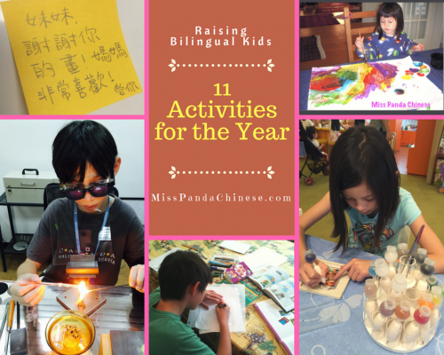 Raising Bilingual Kids 11 Activities for the Year | Miss Panda Chinese