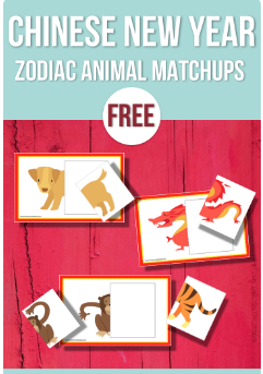 preschool activities nook zodiac animal matchups | Miss Panda Chinese