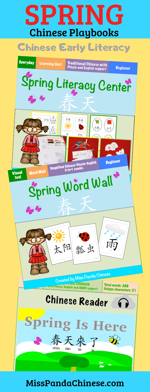 Chinese Early Literacy SPRING | Miss Panda Chinese