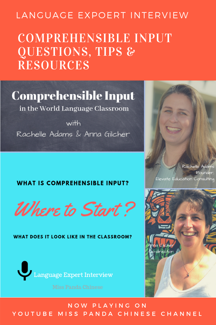 Comprehensible Input in the World Language Classroom | misspandachinese.com