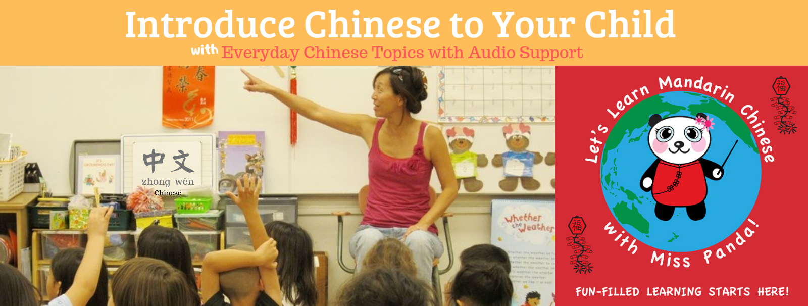 Mandarin Chinese for Children | Miss Panda Chinese