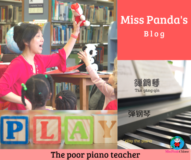 play the piano teach kids Chinese | Miss Panda Chinese