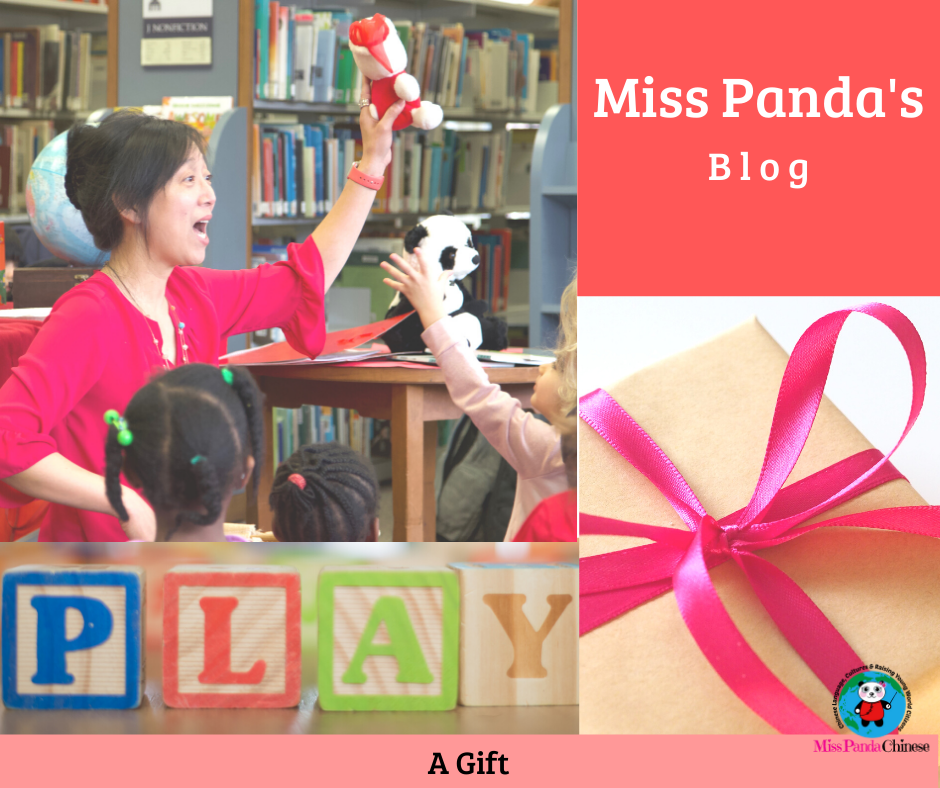 A Gift | A New Day A New Decade | Bilingual Parenting | misspandachinese.com