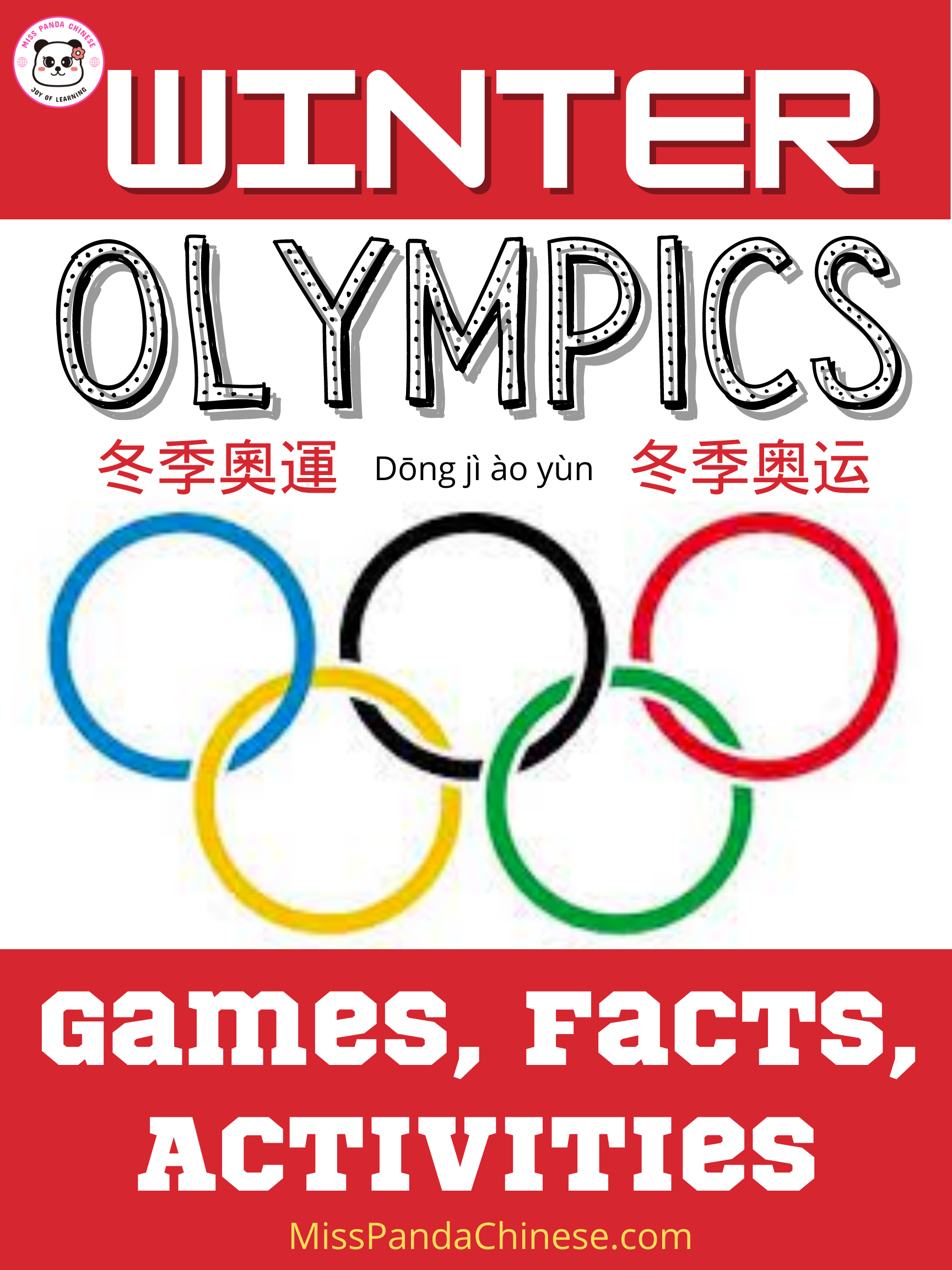 Winter Olympics Games, Facts, Activities | MissPandaChinese.com