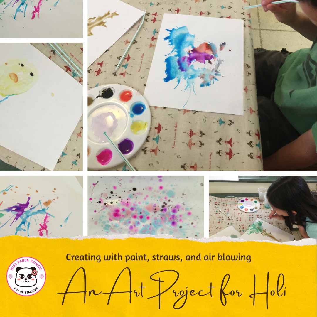 Celebrating Holi with Kids | MissPandaChinese.com