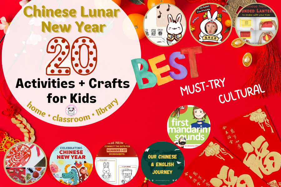Free Chinese New Year Art Activities 2023, The Year of the Rabbit - The  Imagination Box