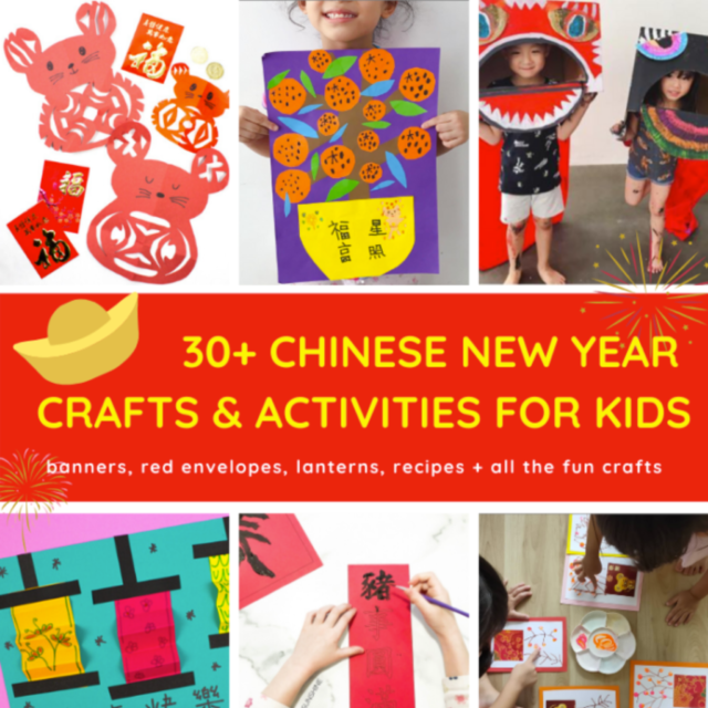 Chinese New Year crafts by Spot of Sunshine