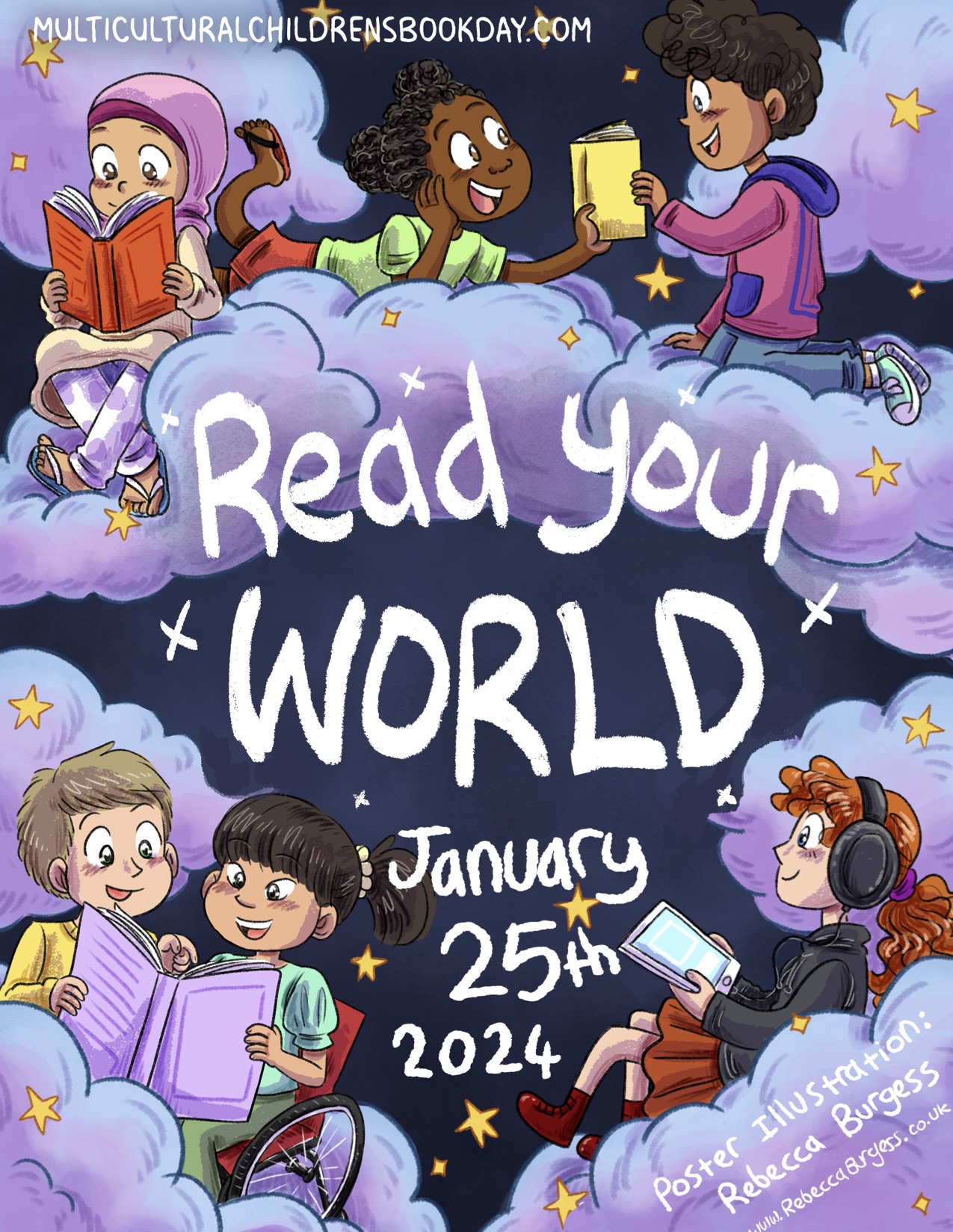 READ YOUR WORLD 2024 POSTER